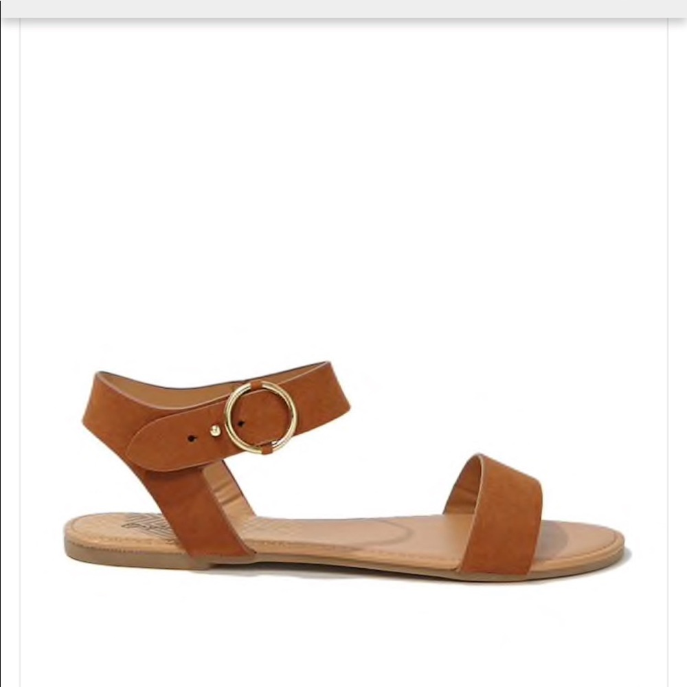 NEW Strap Sandal- Chestnut - Picture 3 of 6